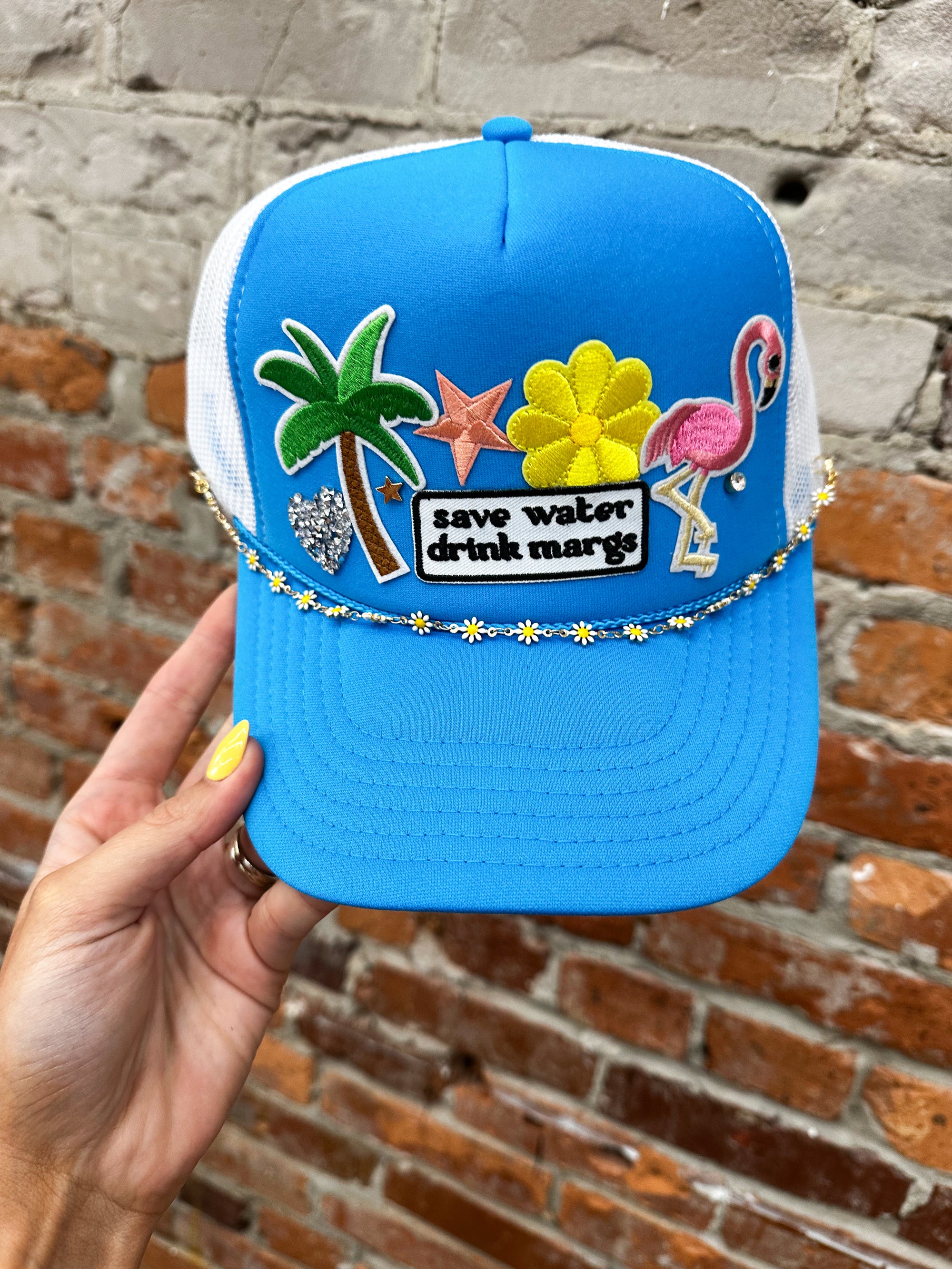 Pre-Made Trucker Hat - Drink Margs