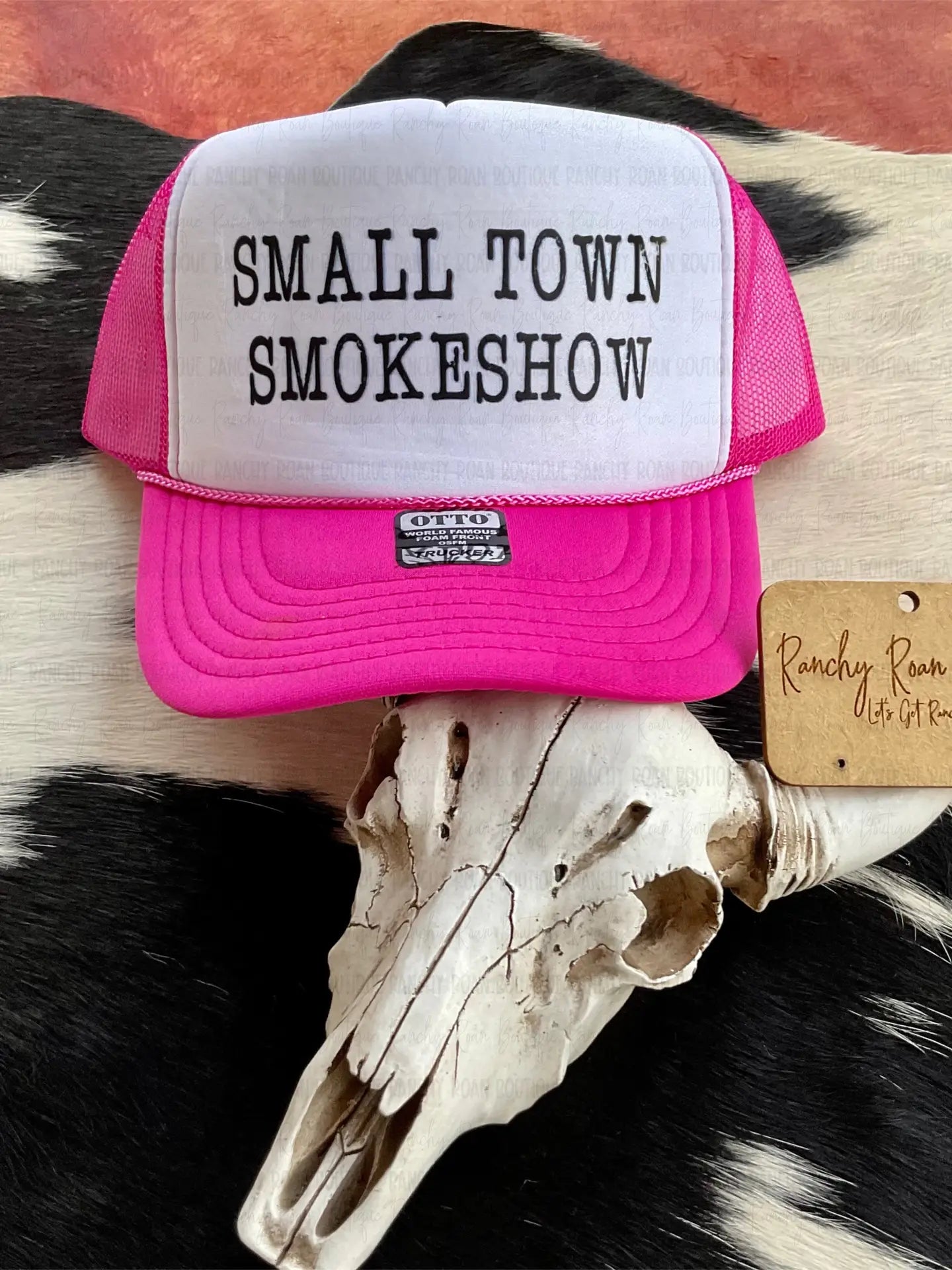 Small Town Smokeshow Foam Trucker Hat