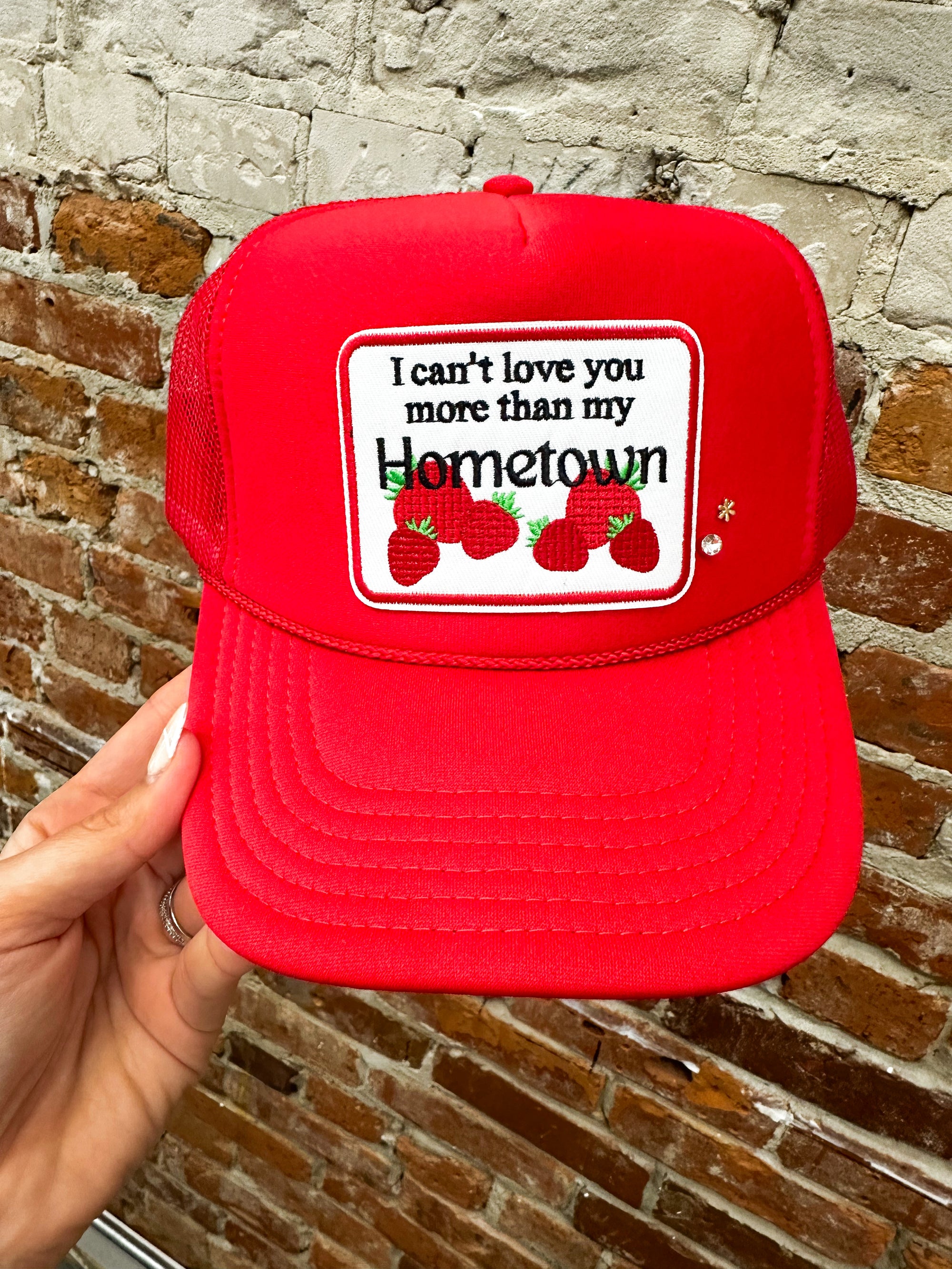 More Than My Hometown Patch Hat