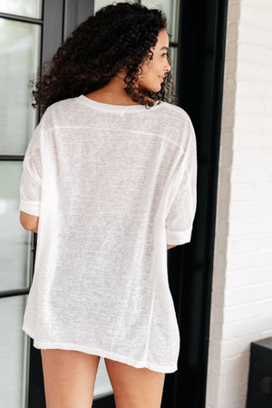 Continue On Oversized Tunic