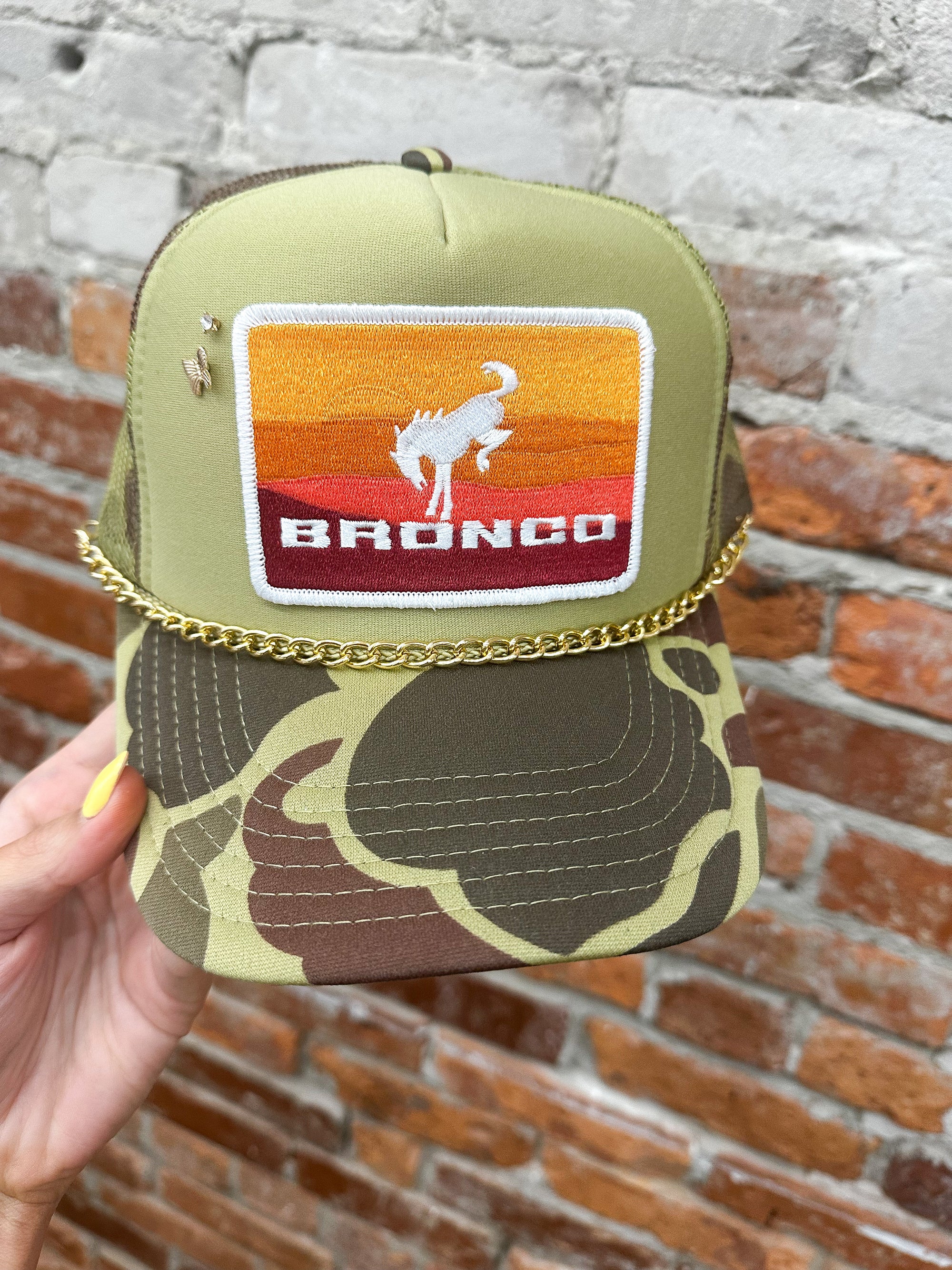 Pre-Made Bronco Trucker Hat