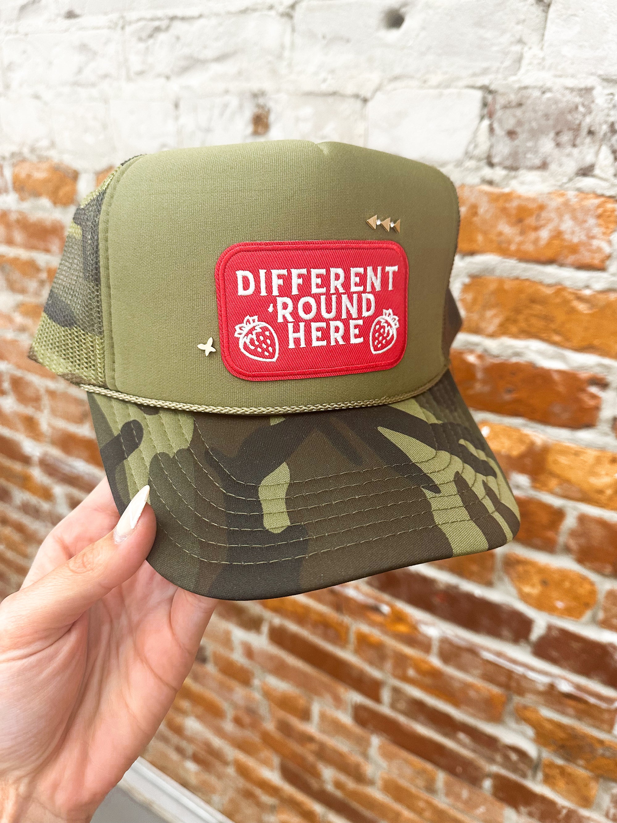 Different Round Here Patch Hat