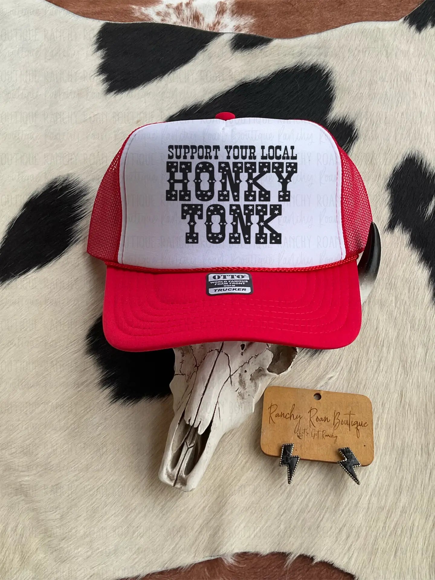 Support Your Local Honkytonk Foam Trucker Hat