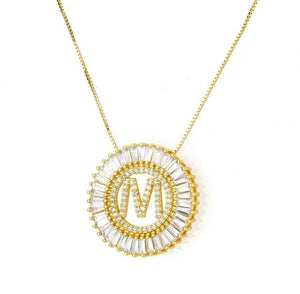 Radiant Initial Necklace - PREORDER
