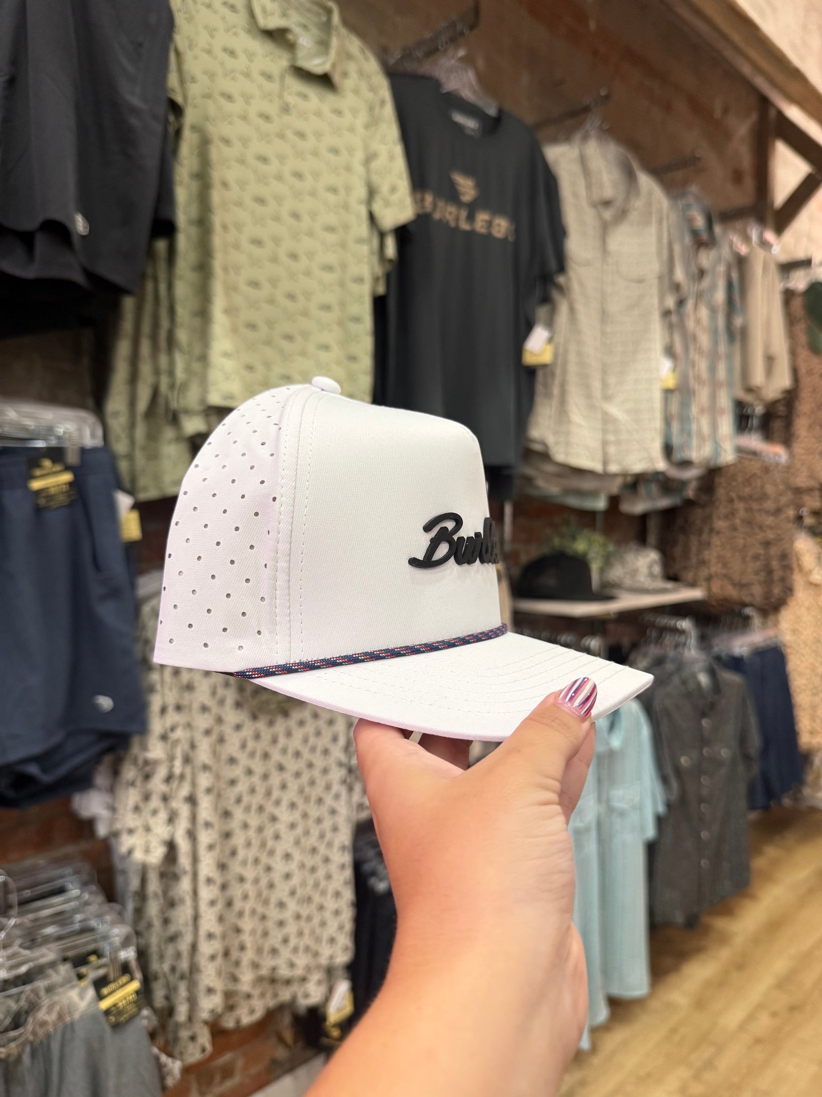 Burlebo Tour Hat - White