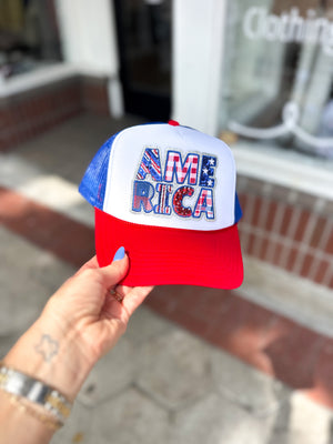 All American Babe Trucker Hat