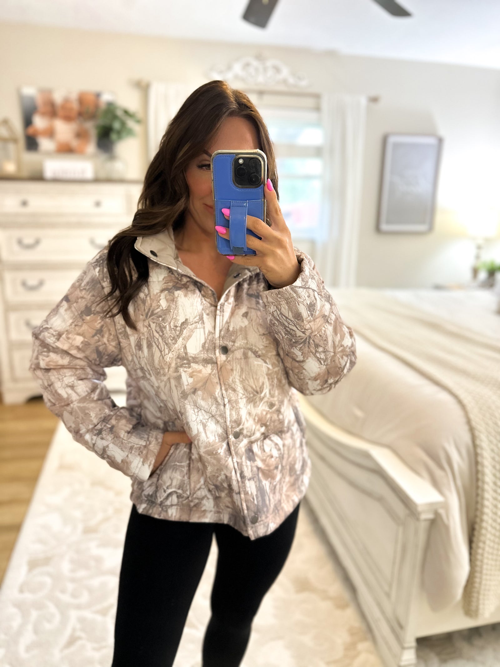 Darin Bottomland Camo Puffer Jacket