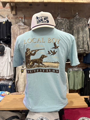 Local Boy Wetland Hunt Tee - Chambray