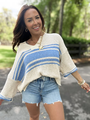 Cyndey Claire Denim High Rise Shorts