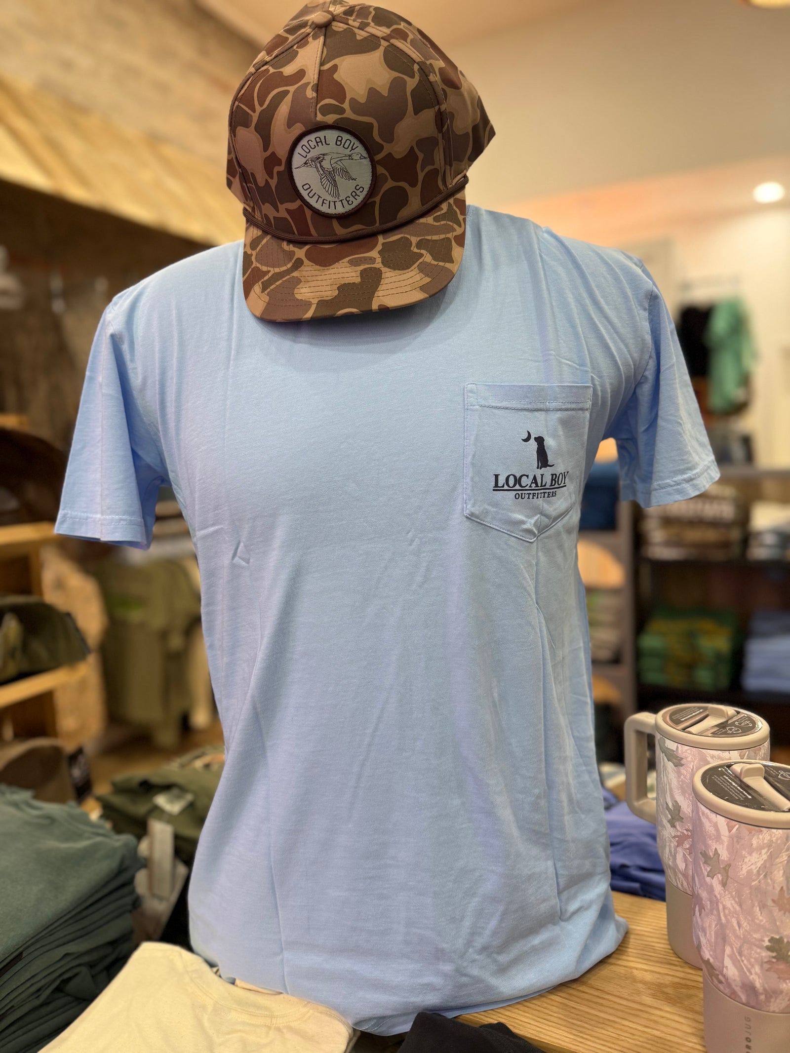 Local Boy Bird Dog Arch Tee