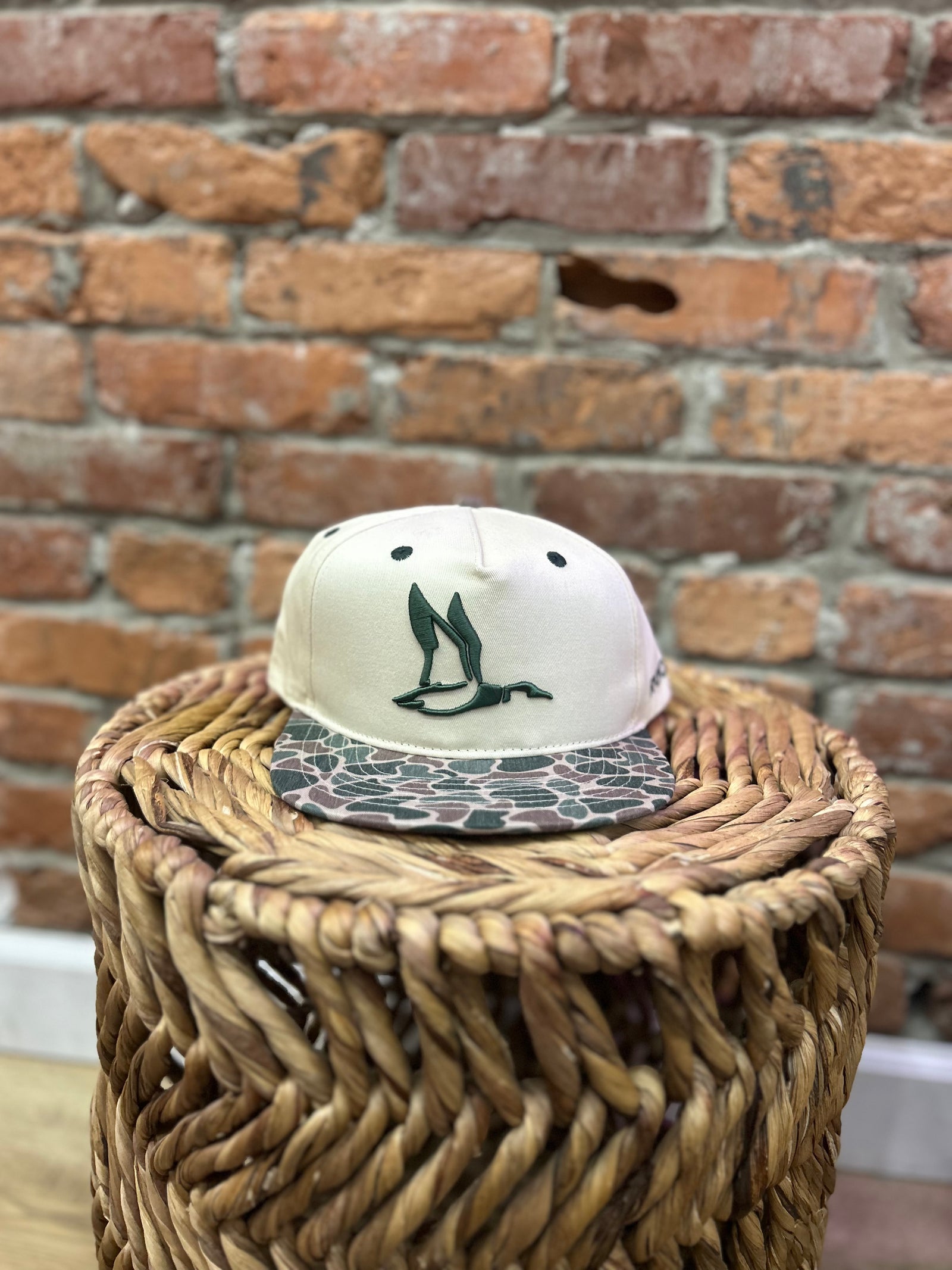 Roost Camo Bill 3D Puff Duck Performance Hat