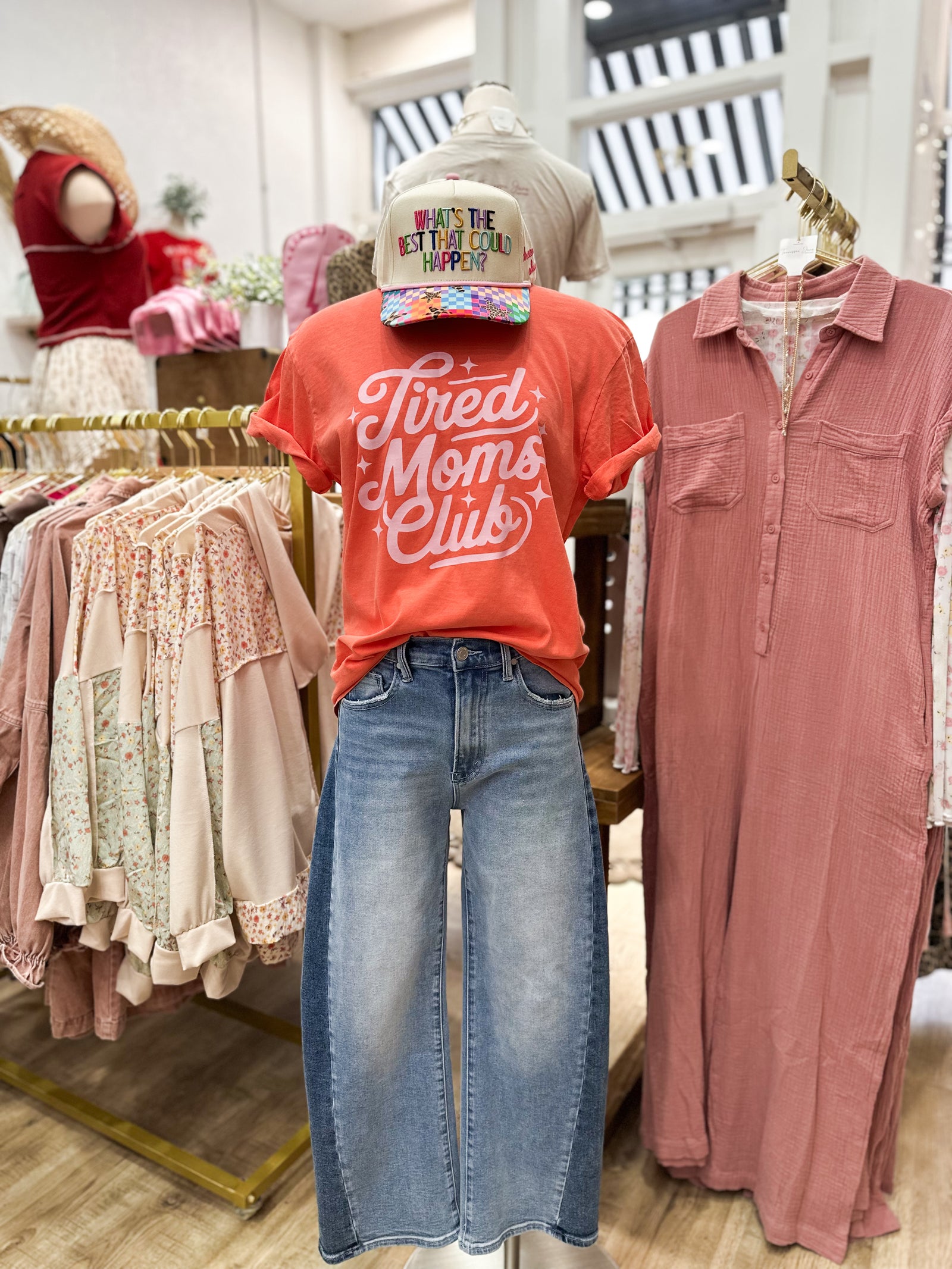 Tired Moms Club Comfort Colors Tee