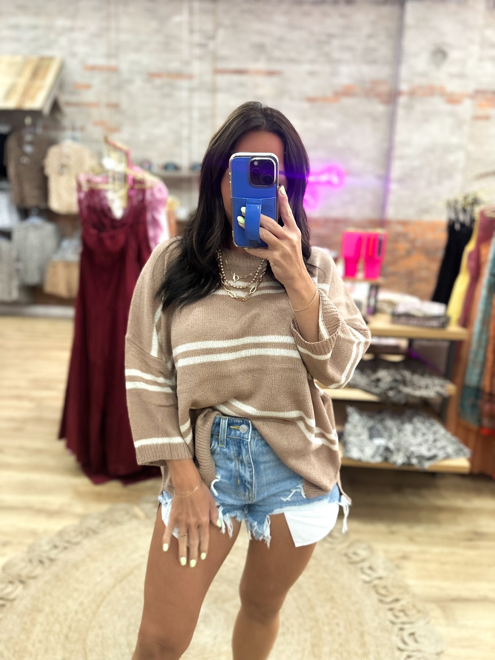 Suzanna Relaxed Fit Knit Top