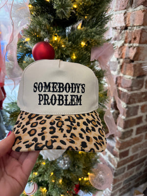 DOORBUSTER - Somebody's Problem Hat - Leopard