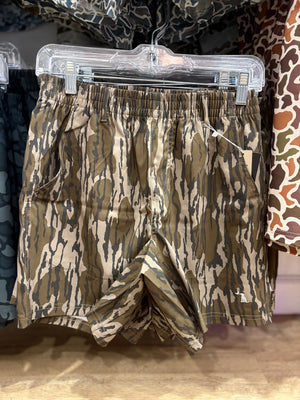Local Boy Mens Volley Shorts - Mossy Oak Original Bottomland