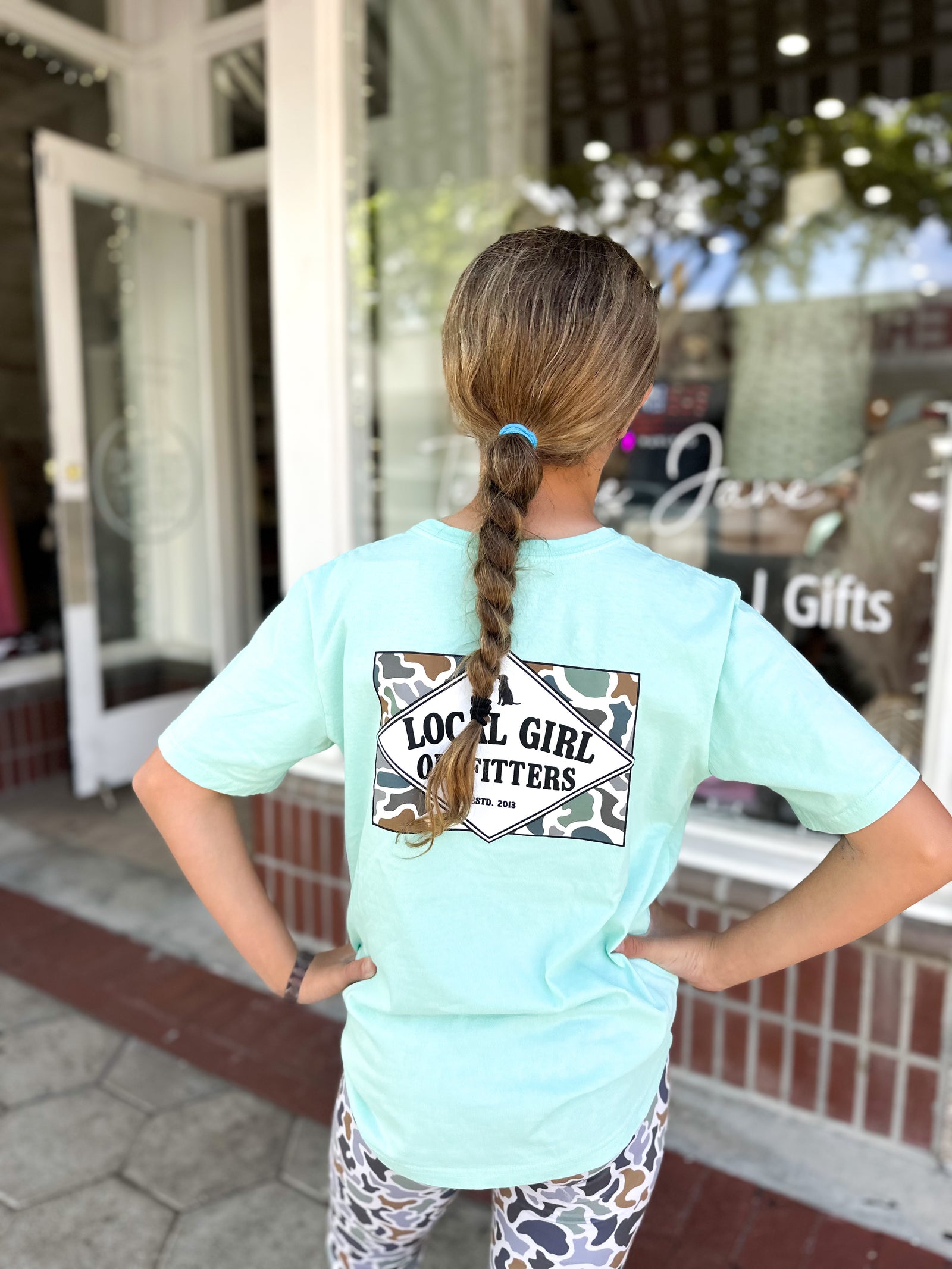 Local Girl Youth Founder's Flag LCF Bluff SS Tee