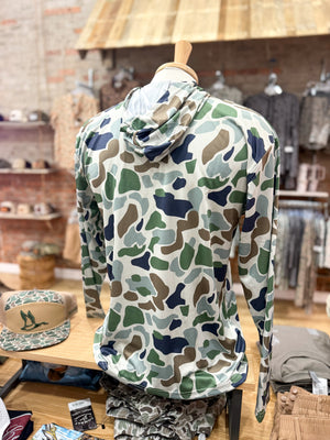 Shoot & Reel Brackish Men's Hooded Long Sleeve