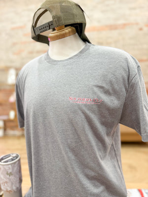 Southern Cut Gulf Of America Perfect Fit Tee - Gray