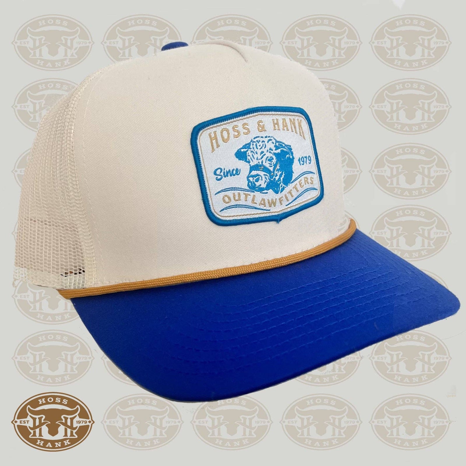 Hoss & Hank Stratford Blue Hat
