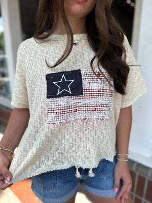 Freedom Flair Flag Top