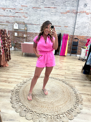 All This Love Open Back Romper