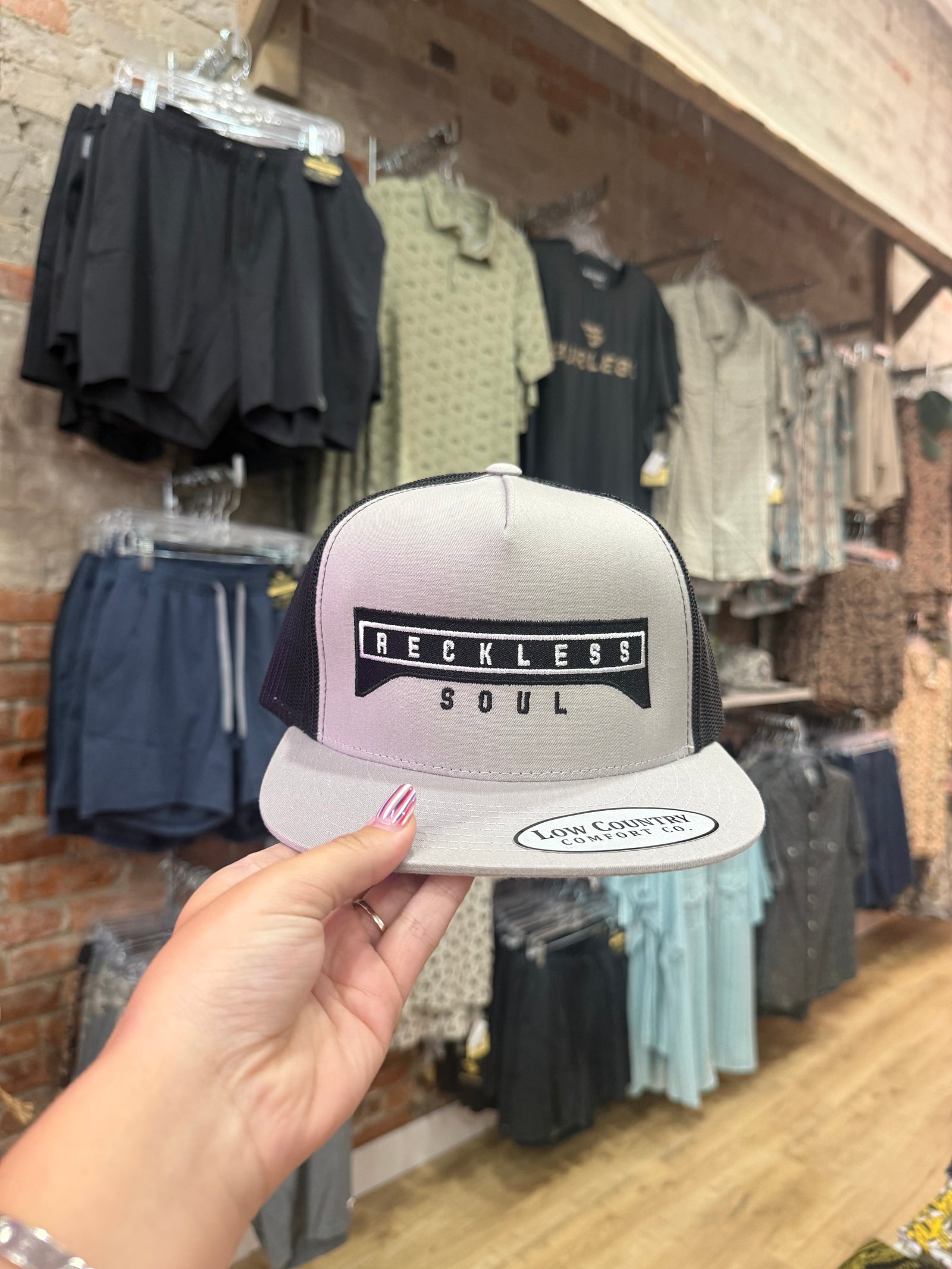 Good Ole Boys Reckless Soul Grey/Black Hat
