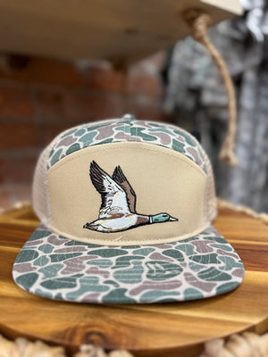Roost 7 Panel Camo Full Color Duck