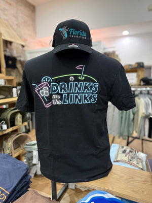 Old Row - Drinks On The Links Pocket Tee