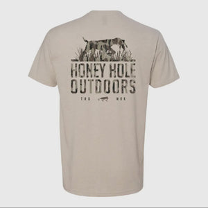 Honey Hole Outdoors Tee - Dog Camo