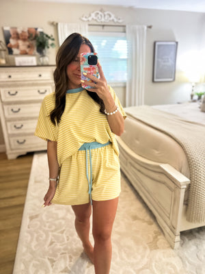 Nikki Oversized Striped Knit Top