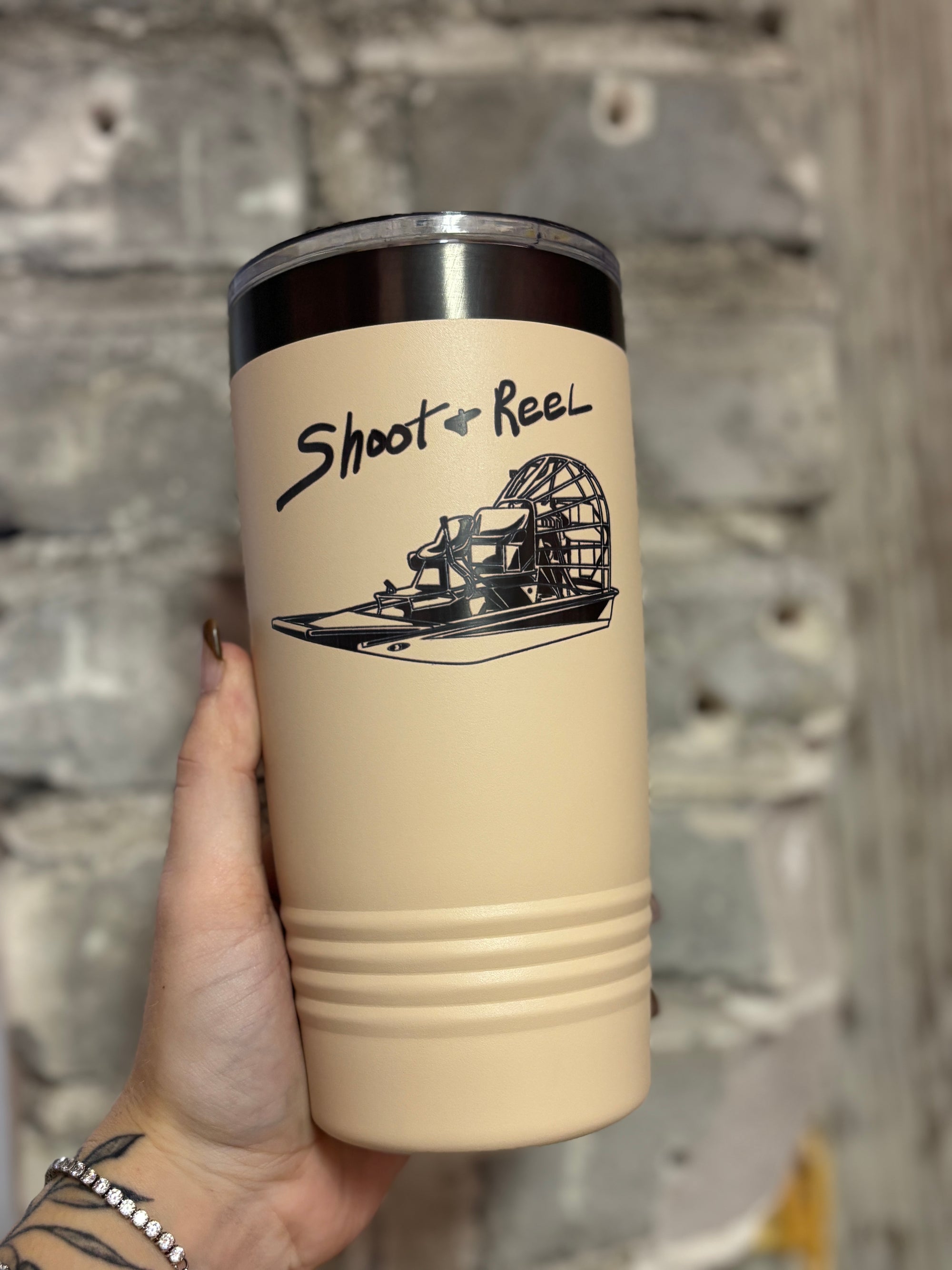 Shoot & Reel 20oz Cup -Airboat