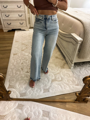 Annie Vintage Washed Denim Jeans