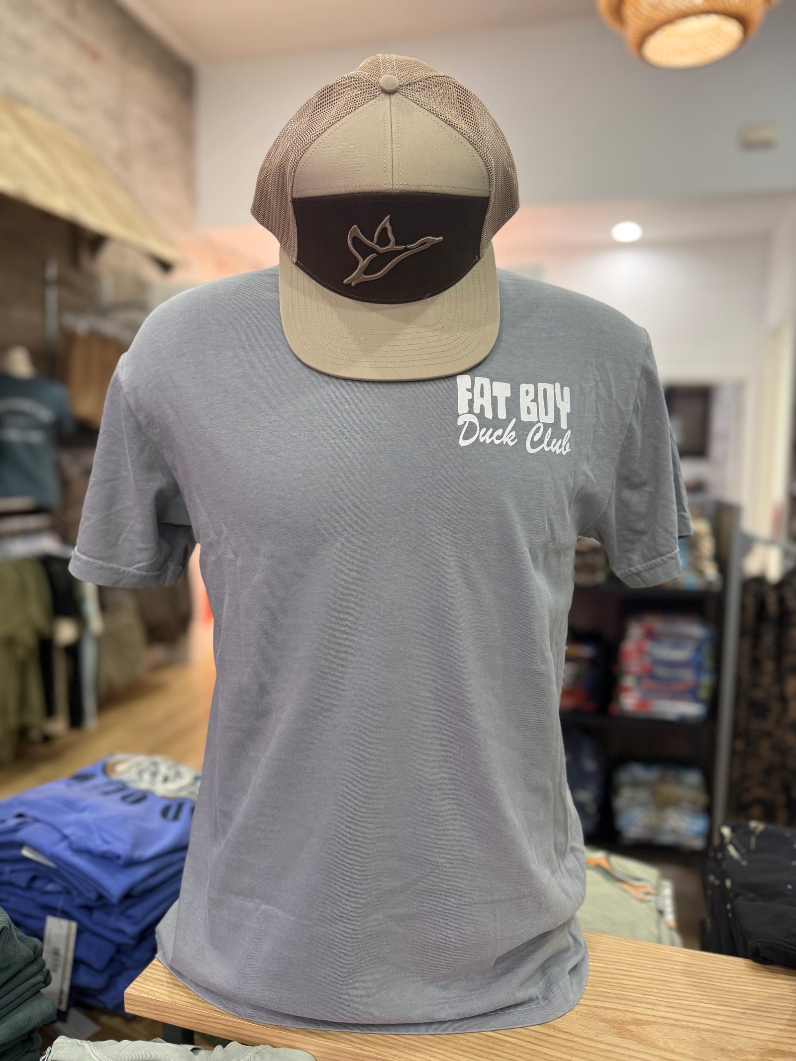 Fat Boy Duck Club Guitar Floatie Tee