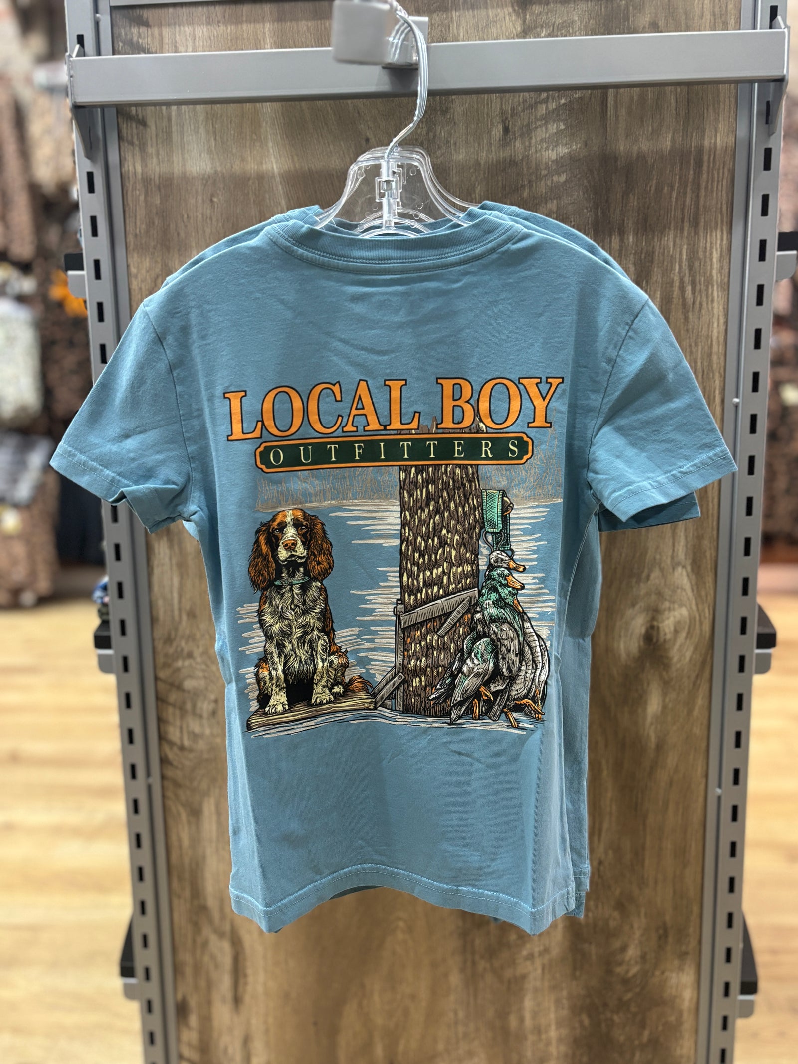 Local Boy Youth Spaniel Stand Tee