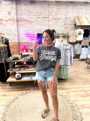 Well Sheeyit Comfort Color Tee - Charcoal