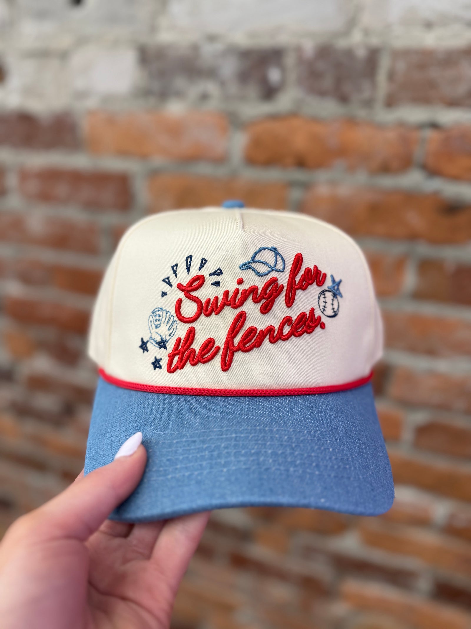 Swing For The Fences Trucker Hat