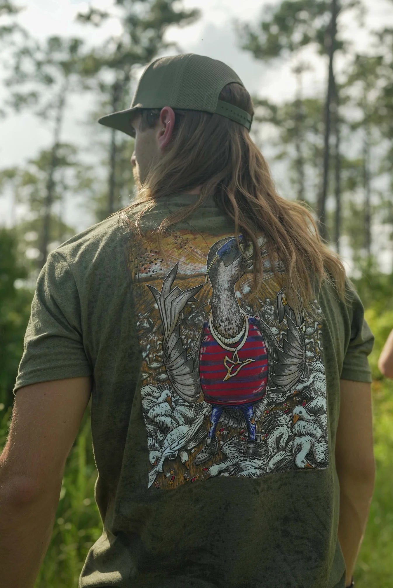 Combat Waterfowl 100 Shots Tee