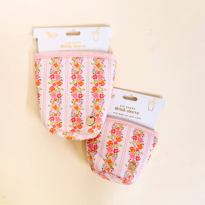 Sip Savvy Drink Sleeve-Petal Parade Pink Regular