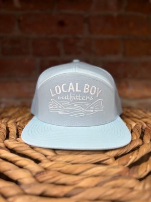Local Boy Fish Tails 7 Panel Hat