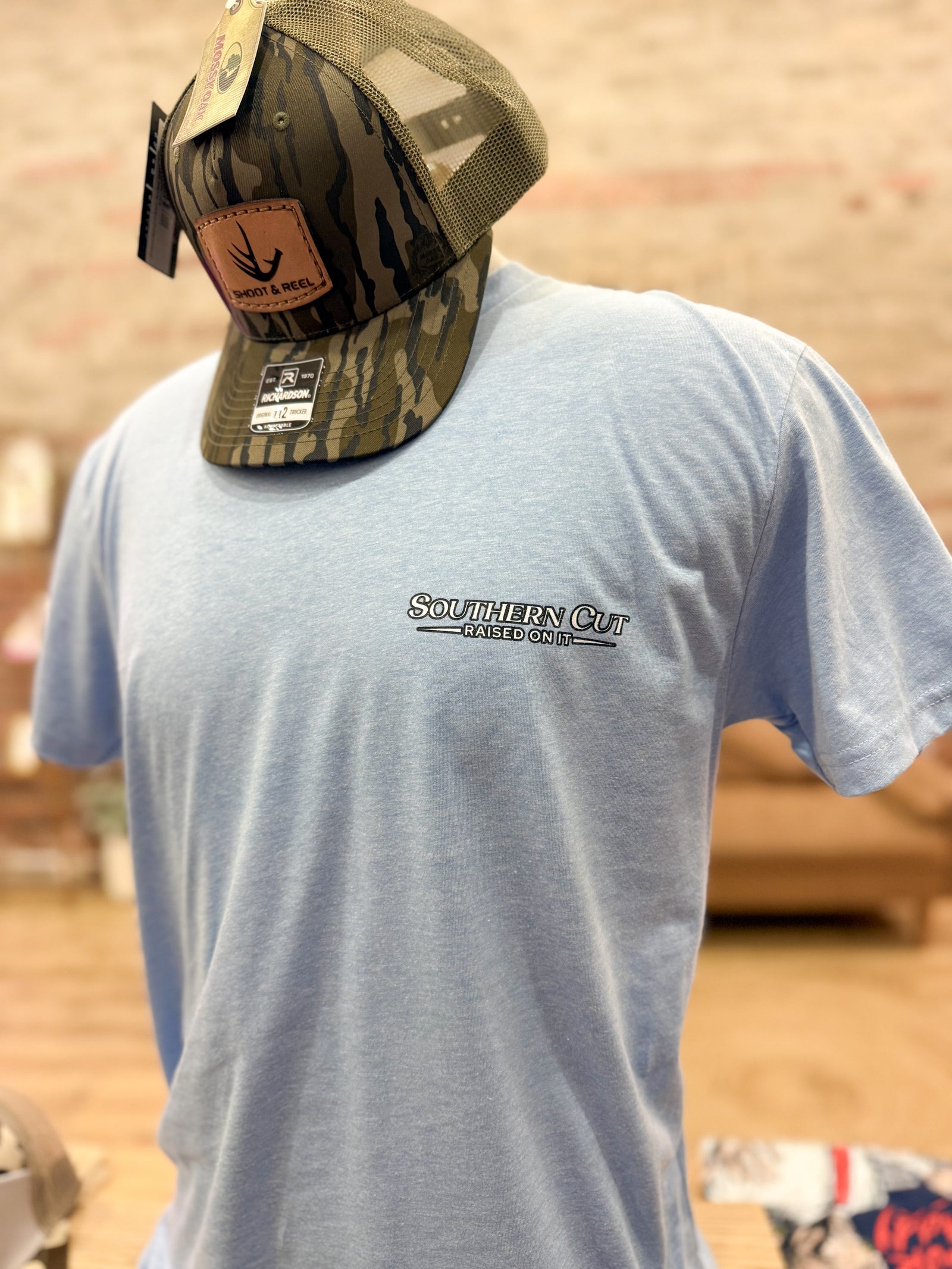 Southern Cut Stacked Catch Perfect Fit Tee