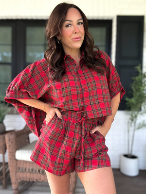 Joyce Plaid 2-piece Set