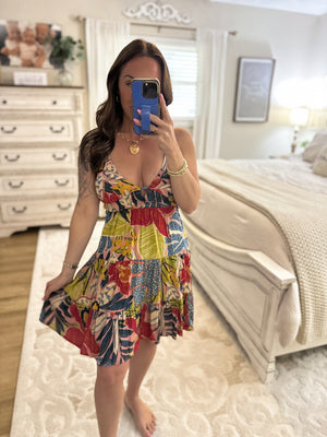 Lorelei Open Back Tiered Dress