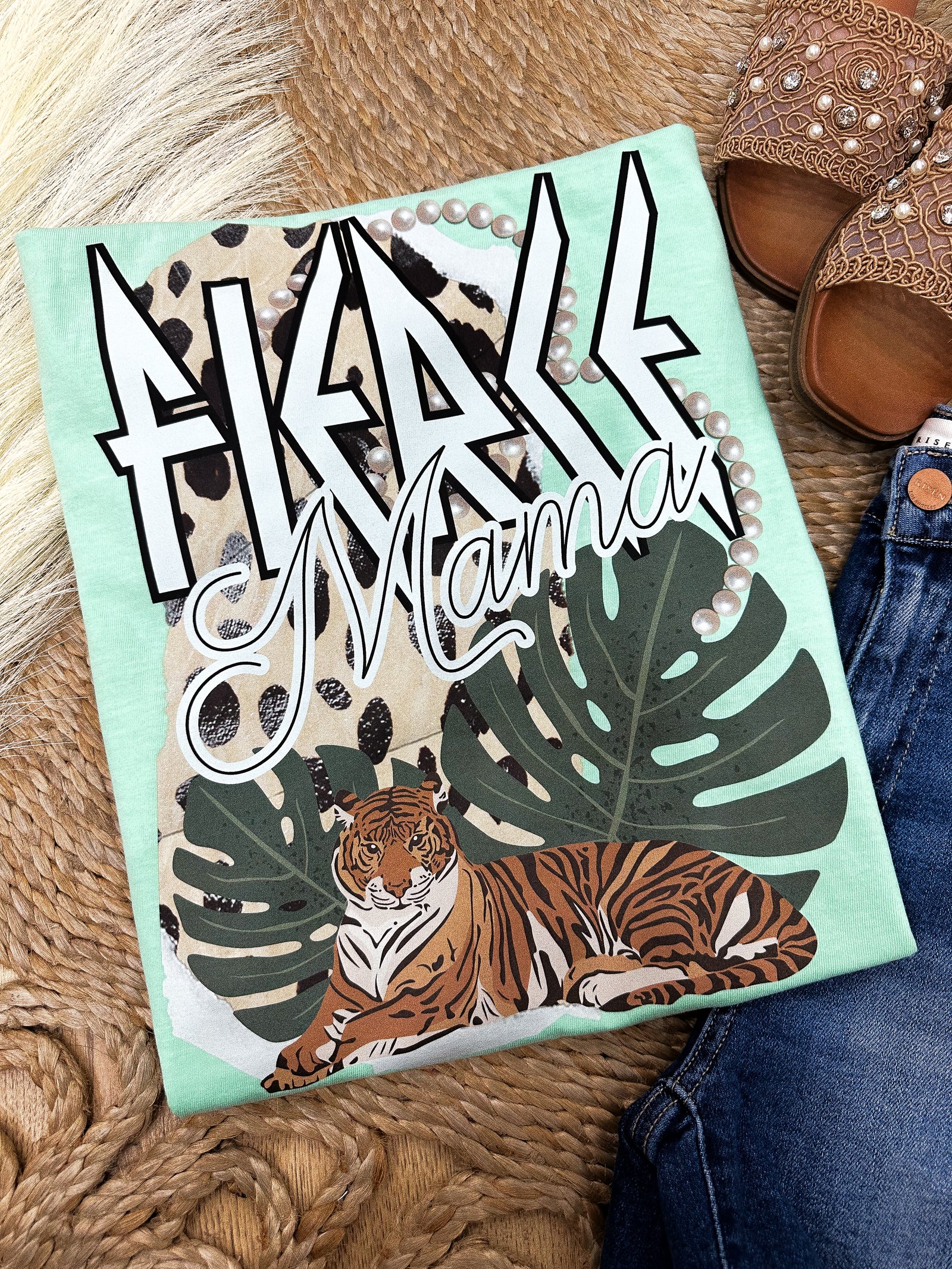 Fierce Mama Comfort Colors Tee