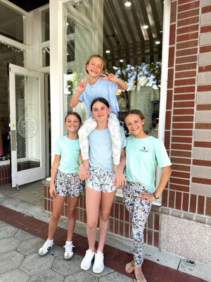 Youth Local Girl Leggings - Localflage Bluff
