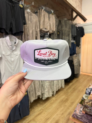 Local Boy Cattail Patch Perf Rope Hat