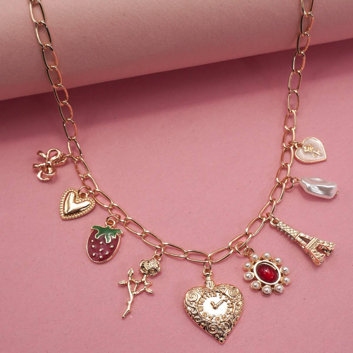 When In Paris Charm Necklace