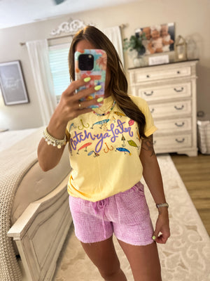 Catch Ya Later Comfort Colors Tee - Butter