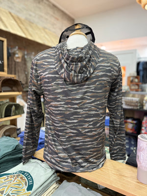 Burlebo Performance Hoodie - Wetland Camo