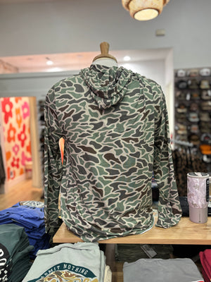 Burlebo Performance Hoodie - Retro Duck Camo