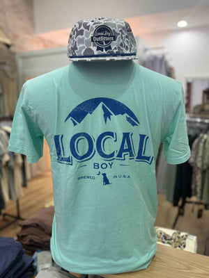 Local Boy Distressed Latte Tee